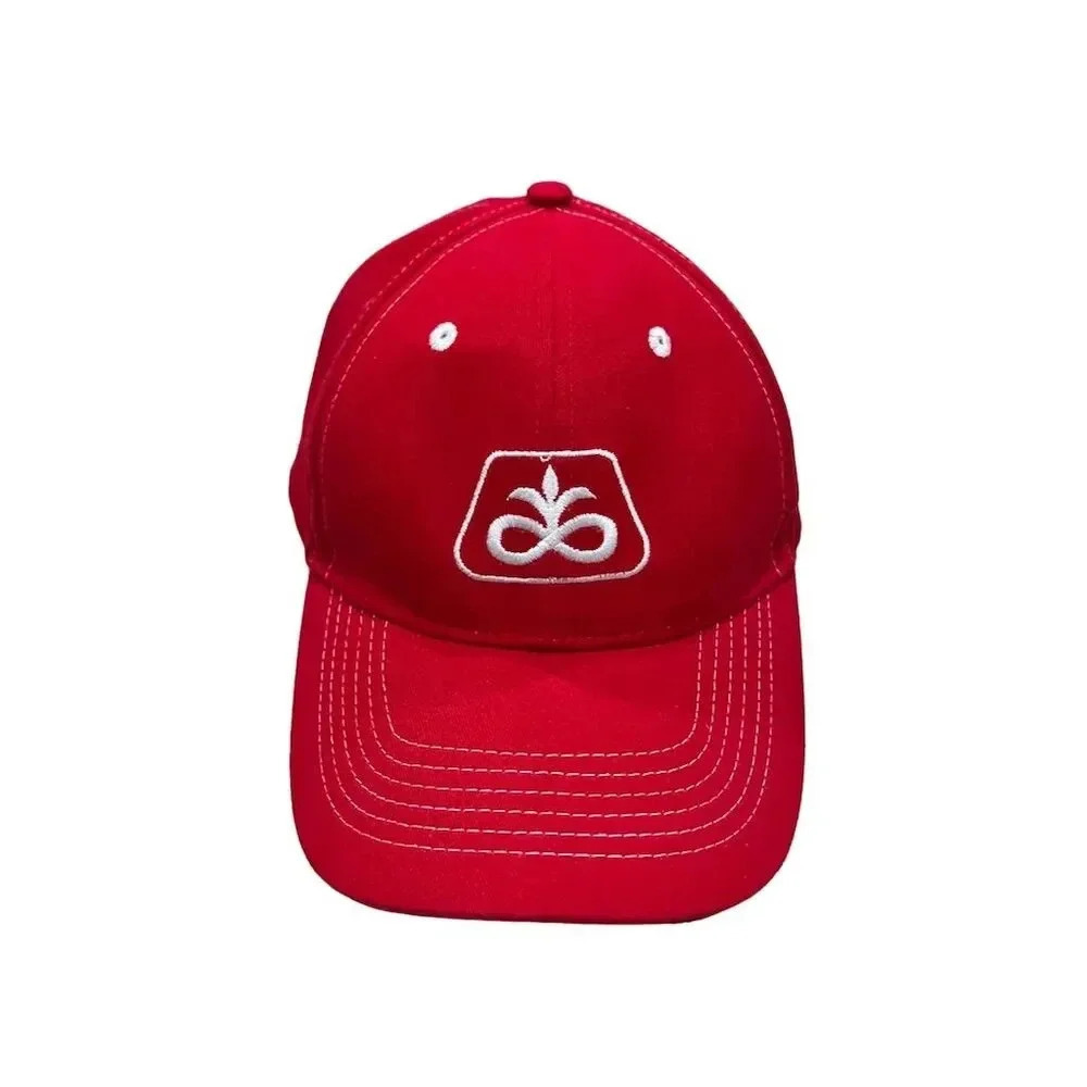 Vintage DuPont Pioneer Red Snapback Hat Adjustable Unisex Cap